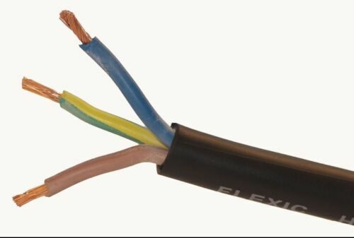 6mm 3core rubber cable flex - x,